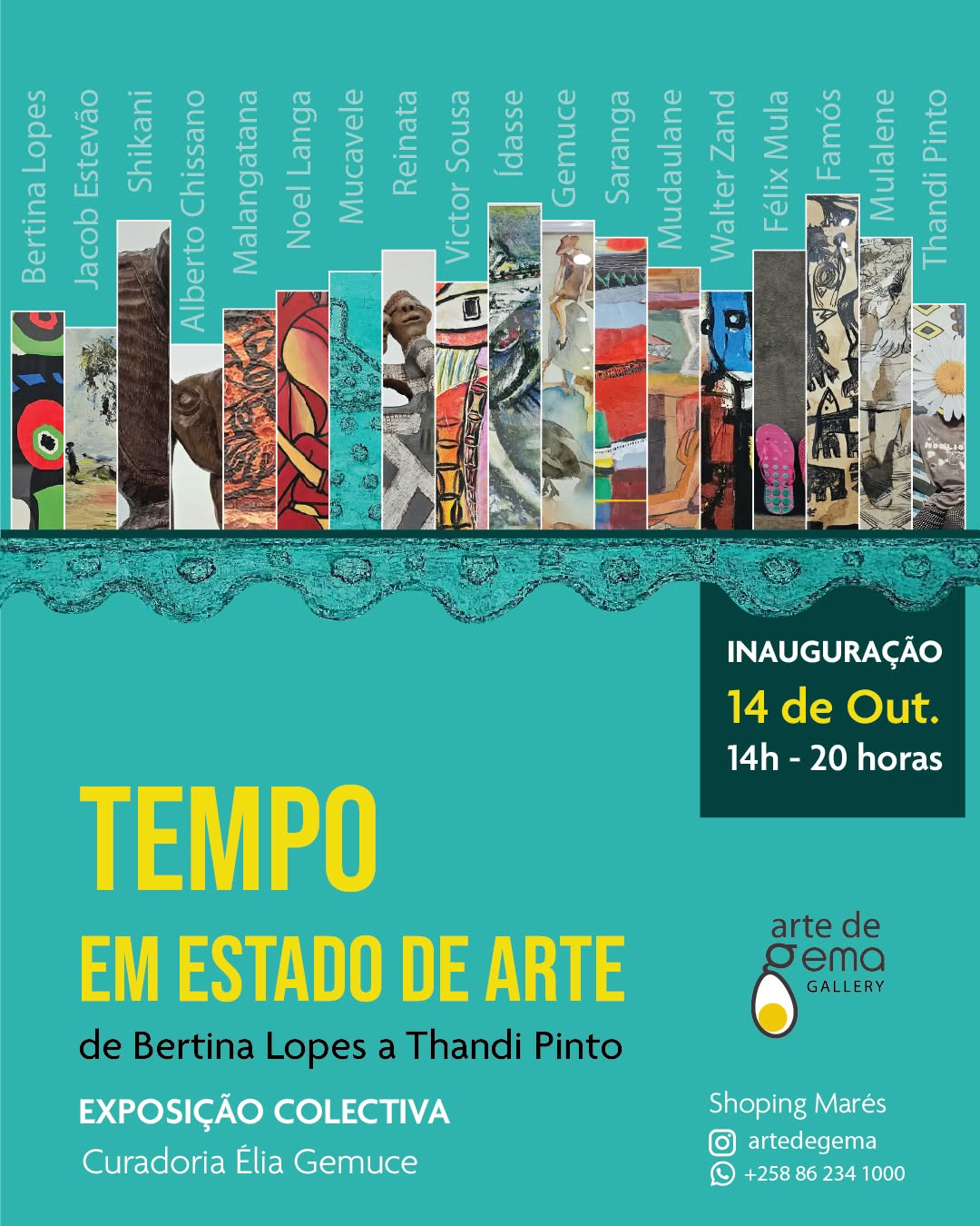 Exposição Colectiva: De Bertina Lopes a Thandi Pinto